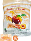 Peaches & Cream Hard Candy 5.5oz Bag, 25 Pieces