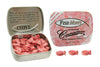 Sugar Free Fish Shaped Cinnamon Flavored Mints in a Pocket Sized Tin, 9 Count